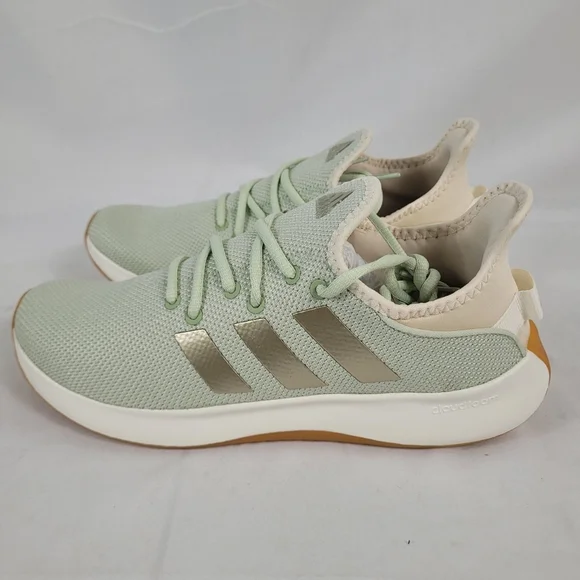 ADIDAS Cloudfoam Pure SPW Sneaker Women's Size 9.5 Seafoam Green JI4875 NIB - Picture 3 of 10